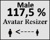Avatar scaler 117,5% Mal