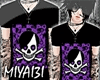 [Bever]Emo Purple Shirt