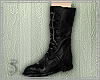 5. Laced Up Boots ~Black