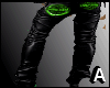 (A) LEATHER HARLEY PANTS