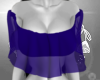 (BR) Blue Ruffle Top