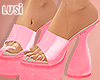 e Sandals Pink