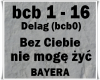 Bez Ciebie nie moge zyc