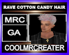 RAVE COTTON CANDY HAIR