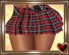 Red Plaid Skirt