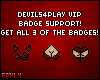Devils4Play VIP Badges