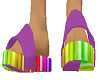 R sandals M purple