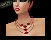 {D}Sexy Red necklaces