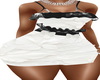 White Bfly W/Bow/Ruffles