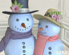 snowman couple