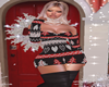 CHRISTMAS SWEATER DRESS