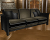 Leather Sofa Black Brwn
