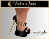 Black/Gold Pumps