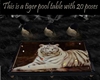 Tiger pool table w/20pos