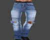 !R! Ripped Blue Jeans