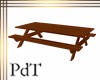 PdT Walnut Picnic Table