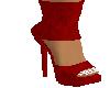 Red Casual Heels