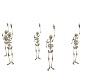 Haloween dance skeleton
