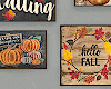 MAU/ FALL WALL PIC DECOR