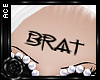 [AW]LilBrat Head Tattoo