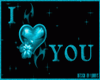 I love u in blue