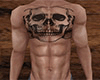 3 Skulls Front Tattoo M