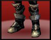 Black armor boots (M)
