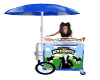 b&J ice cream cart