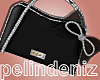 [P] Black chic bag