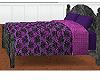 Purple Lace Bed w/Pose