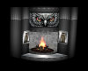 fire place of owl