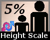 Height Scale 5% -F-