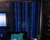 Blue Electric Curtain *L
