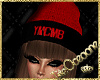 TO~ YMCMB Beanie Blk&Red