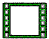 green filmstrip frame
