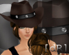 [dR] Brown Cowgirl Hat
