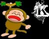 Swinging Monkey sticker