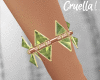 Green Gold Bracelets