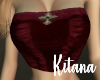 K. Red Corset