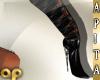 !0ap Lace Mixed Wrap BLK