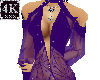 4K Sexy Purple Bodysuit