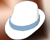 White Hat w Blue Ribbon