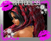 Dred locks - Black/red