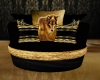 Golden Wolf Cuddle Chair