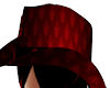 RED & BLACK COUNTRY HAT