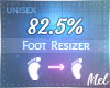 M~ Foot Scaler 82.5%