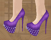 Glittery Heels (Purple)