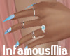 Blue Dimond Ring