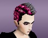Black and Pink Fauxhawk
