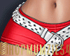 4 July Shorts Red+Belt